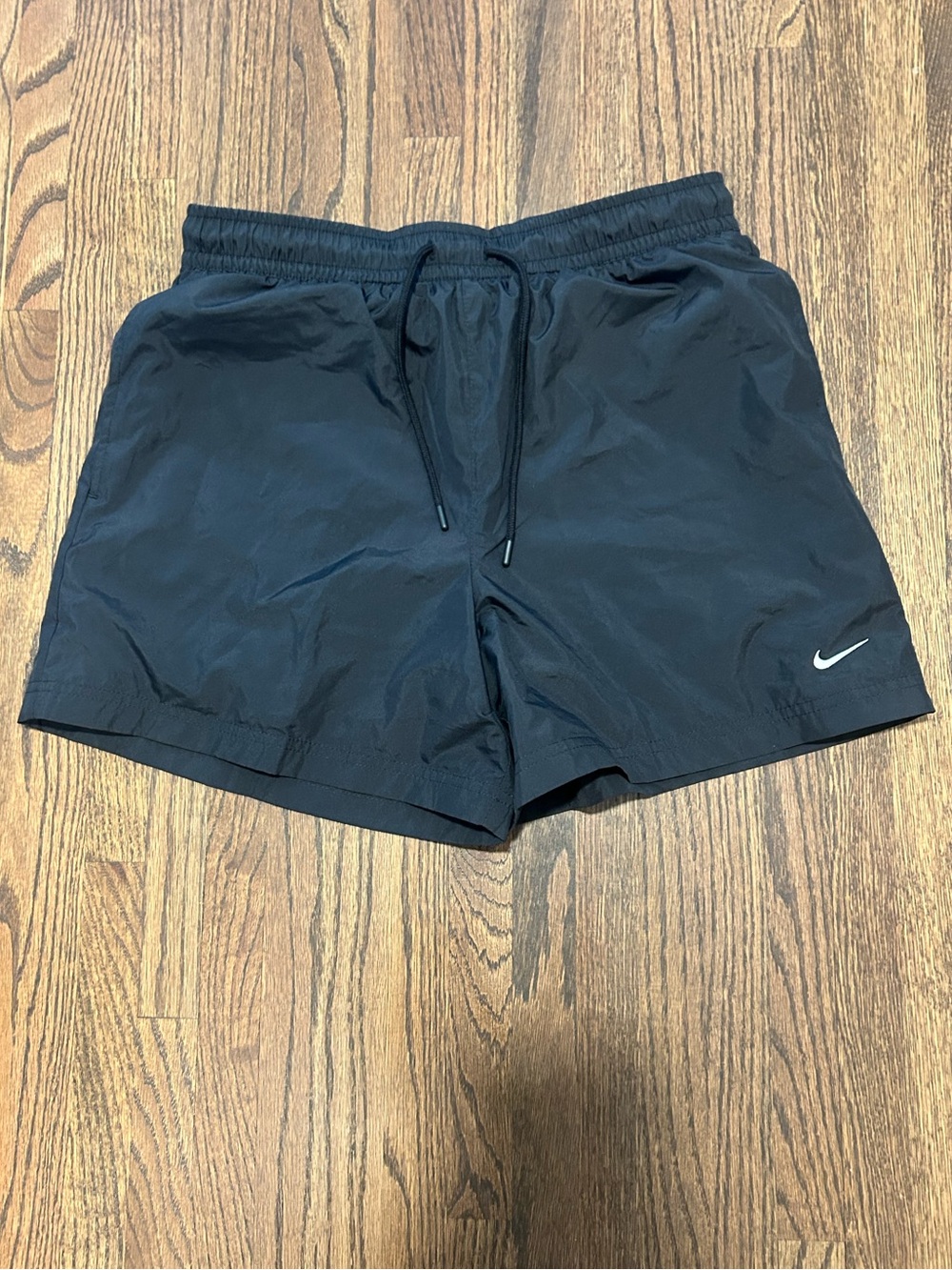 Nike Dri-FIT Men’s Black Running Shorts Embroidered Swoosh Size Small